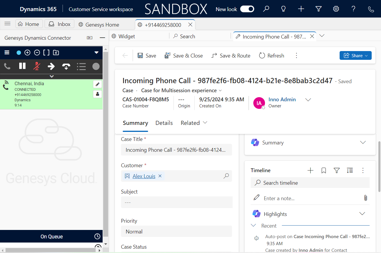 Voice Activity Creation